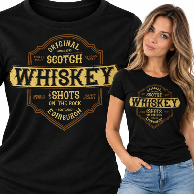 KOSZULKA DAMSKA WHISKY